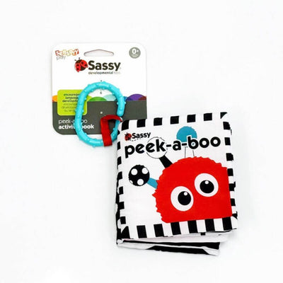 Sassy Baby Peek-a-Boo Book