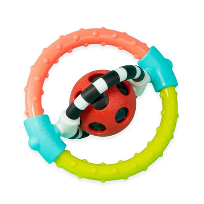 Sassy Baby Spin & Chew Ring Rattle-baby_gifts-toy_shop-Mornington_Peninsula-Australia