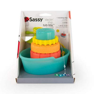 Sassy Baby Stackin' Ship Tub Toy-baby_gifts-toy_shop-Mornington_Peninsula-Australia