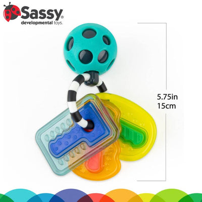 Sassy Baby Drive n' Drool Keys-baby_toys_australia-toys-Mornington_Peninsula