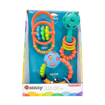 Sassy Baby First Rattles Gift Set-baby_toys_australia-toys-Mornington_Peninsula