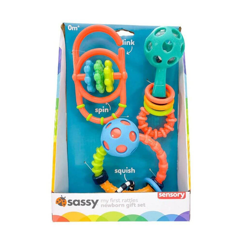 Sassy Baby First Rattles Gift Set-baby_toys_australia-toys-Mornington_Peninsula