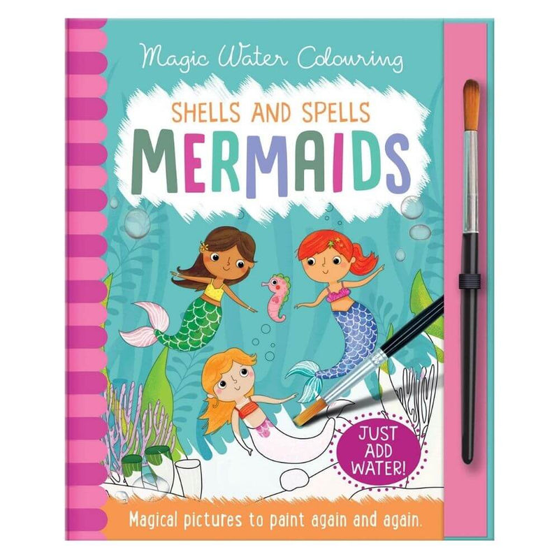 Shells & Spells Mermaids Magic Water Colouring-toys-kids_books-baby_gifts-Mornington_Peninsula-Australia