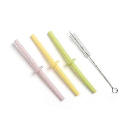 Smoo Silicone Straw Set (4) - Pastel-baby gifts-kids toys-Mornington Peninsula