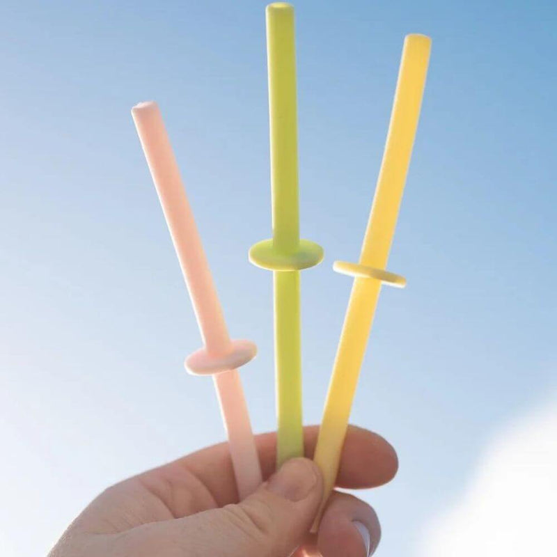 Smoo Silicone Straw Set (4) - Pastel-baby gifts-kids toys-Mornington Peninsula