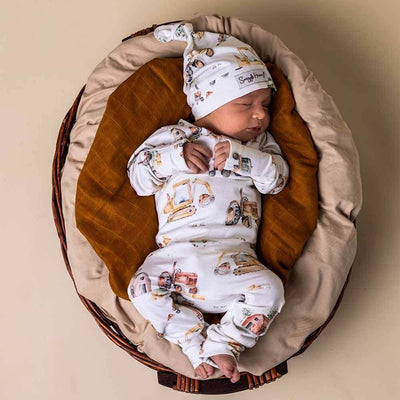 Snuggle Hunny Diggers & Tractors Growsuit-baby_gifts-Mornington_Peninsula-toys_online-Australia