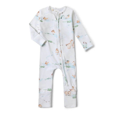 Snuggle Hunny Duck Pond Romper-baby_gifts-toy_shop-Mornington_Peninsula-Australia