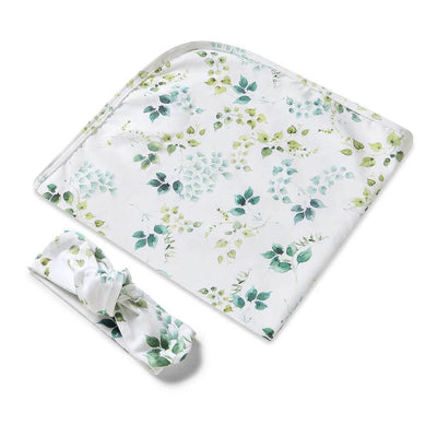 Snuggle Hunny Eden Jersey Wrap & Topknot Set-best_baby_gifts-toy_shop-Mornington_Peninsula-Australia