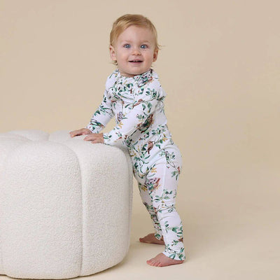 Snuggle Hunny Eucalyptus Romper-baby_gifts-toy_shop-Mornington_Peninsula-Australia