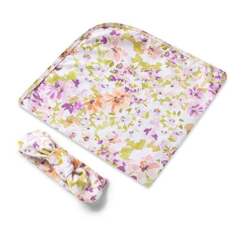 Snuggle Hunny Isla Jersey Wrap & Topknot Set-best_baby_gifts-toy_shop-Mornington_Peninsula-Australia