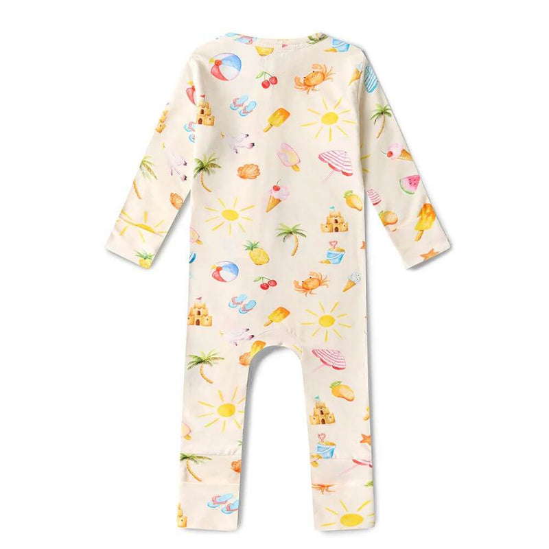 Snuggle Hunny Beach Fun Romper