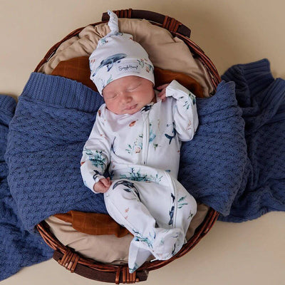 Snuggle Hunny Ocean Romper