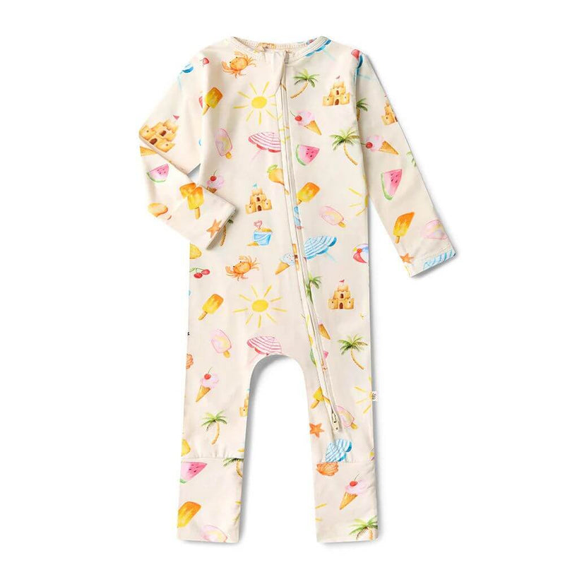 Snuggle Hunny Beach Fun Romper