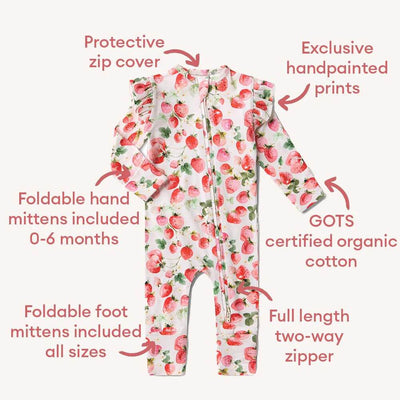 Snuggle Hunny Strawberry Romper-baby_toys_australia-toys-Mornington_Peninsula