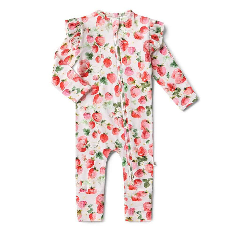 Snuggle Hunny Strawberry Romper-baby_toys_australia-toys-Mornington_Peninsula
