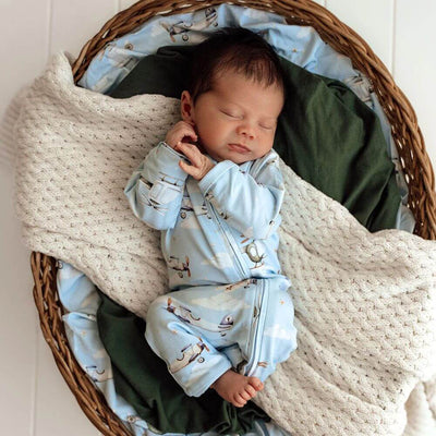 Snuggle Hunny Taking Flight Romper