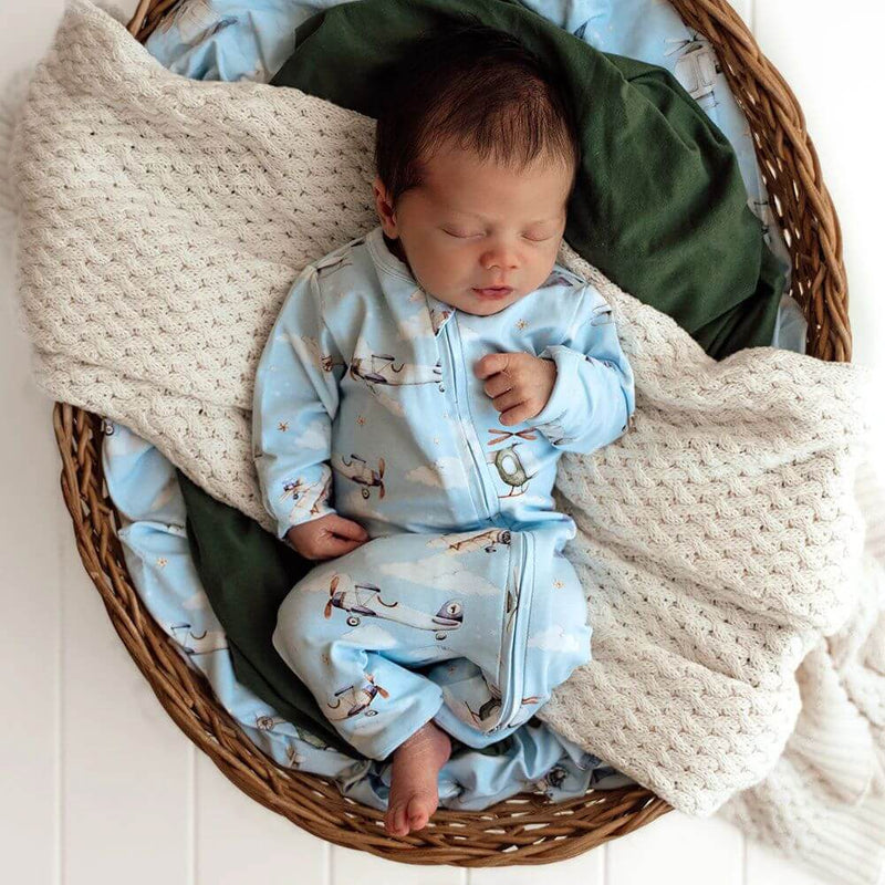 Snuggle Hunny Taking Flight Romper