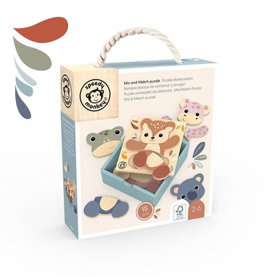Speedy Monkey Mix & Match Puzzle-baby_toys_australia-kids_toys