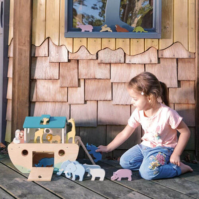 Tender Leaf Noah's Wooden Ark-baby_gifts-toy_shop-Mornington_Peninsula-Australia