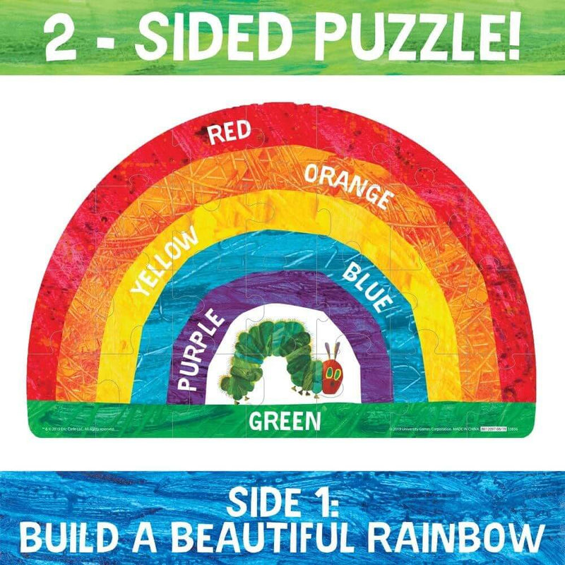 The Very Hungry Caterpillar 2-Sided Floor Puzzle 36pc-toys-baby_gifts-Mornington_Peninsula-Australia