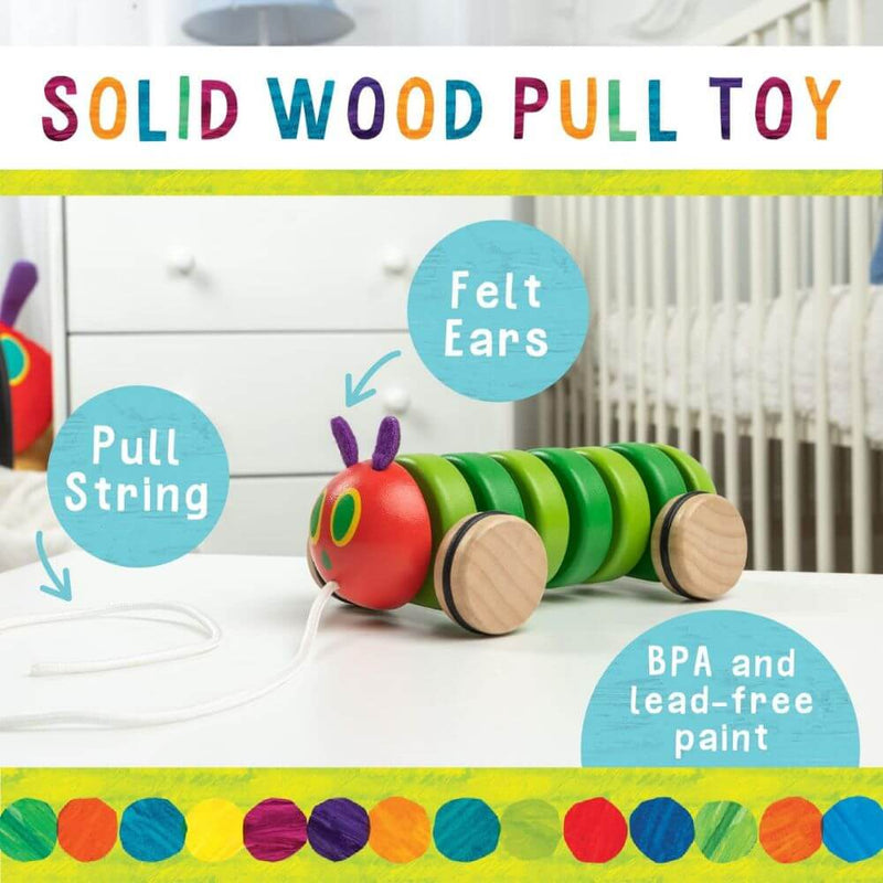 toy_shop-Mornington_Peninsula-The Very Hungry Caterpillar Wooden Pull Toy-baby_gifts-Australia