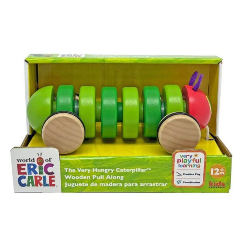 toy_shop-Mornington_Peninsula-The Very Hungry Caterpillar Wooden Pull Toy-baby_gifts-Australia