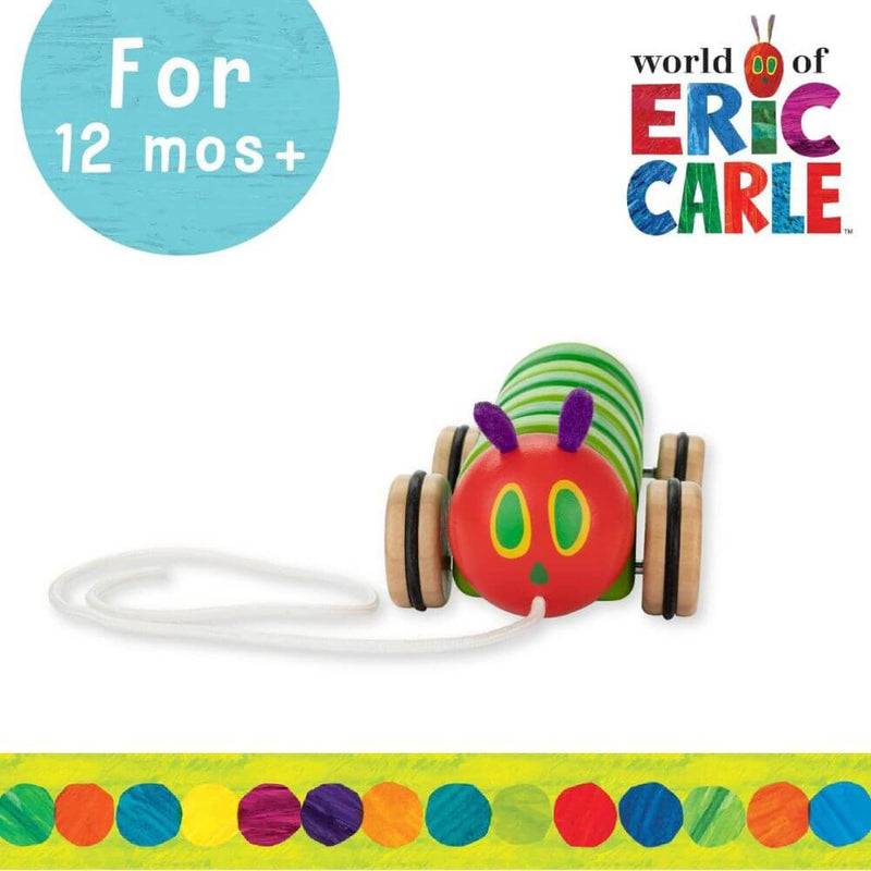 toy_shop-Mornington_Peninsula-The Very Hungry Caterpillar Wooden Pull Toy-baby_gifts-Australia