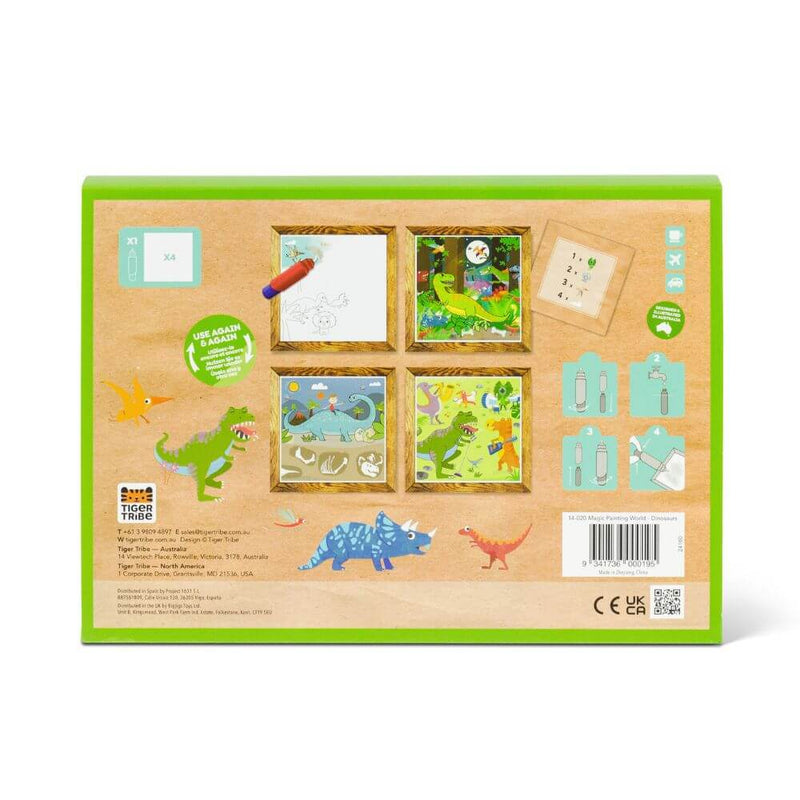 Tiger Tribe Magic Painting World, Dinosaurs-baby_gifts-Tiger_Tribe_toys-Australia