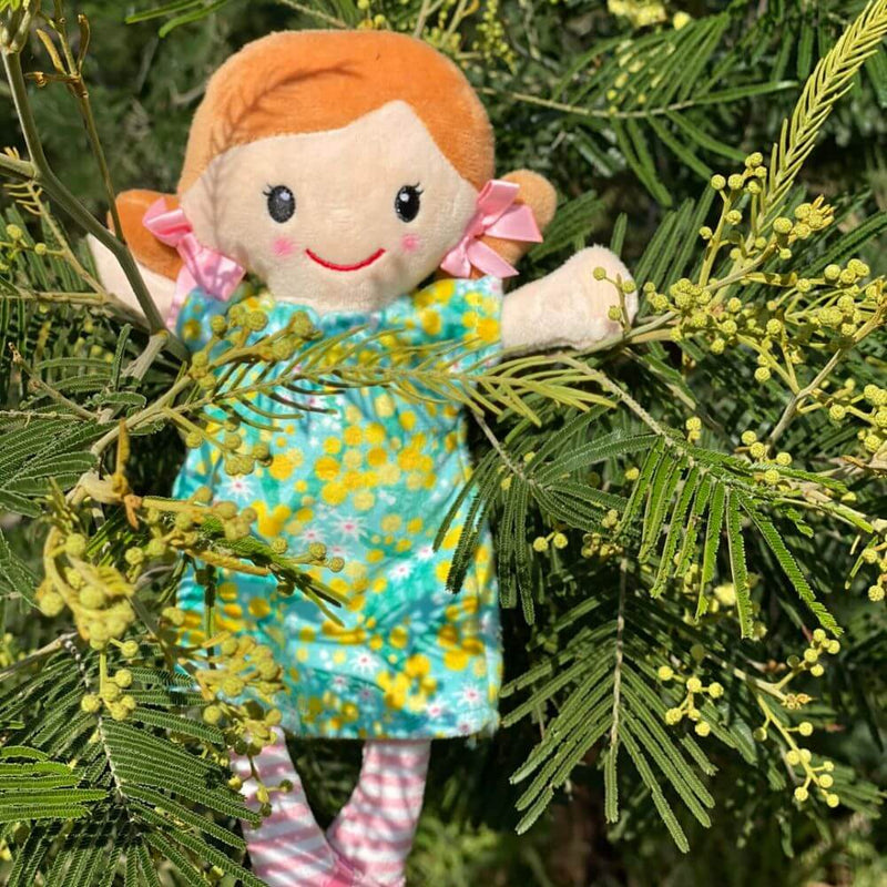 Tiger Tribe Mini Rag Doll, Nellie-baby_gifts-kids_toys-childrens_books-Mornington_Peninsula