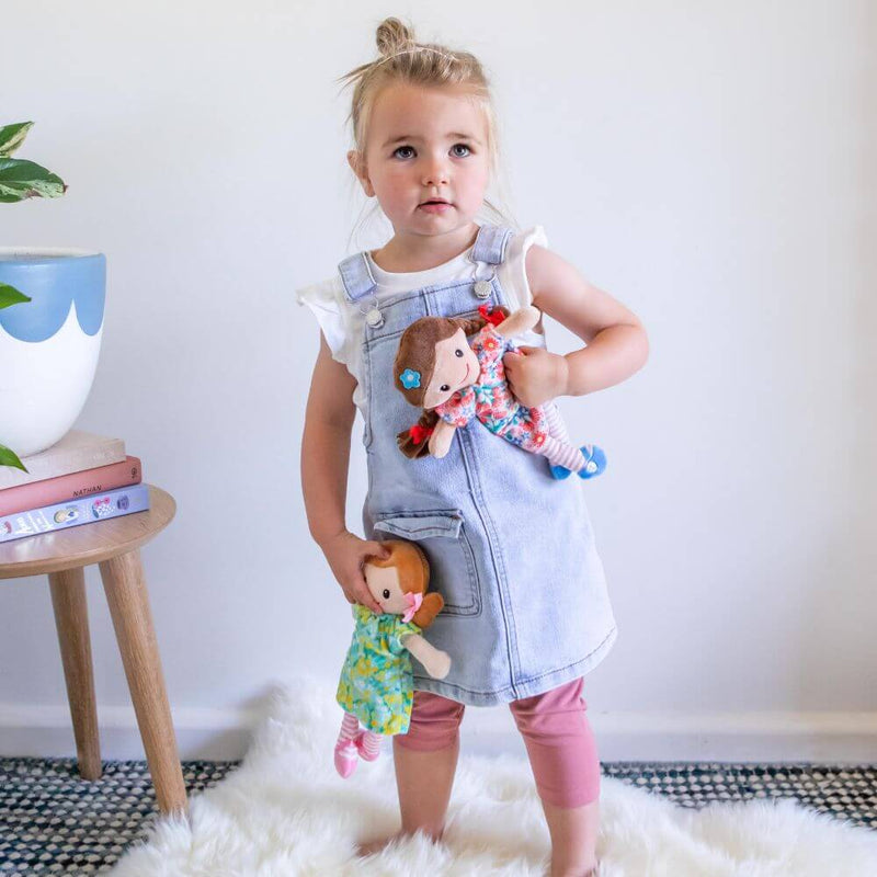 Tiger Tribe Mini Rag Doll, Nellie-baby_gifts-kids_toys-childrens_books-Mornington_Peninsula