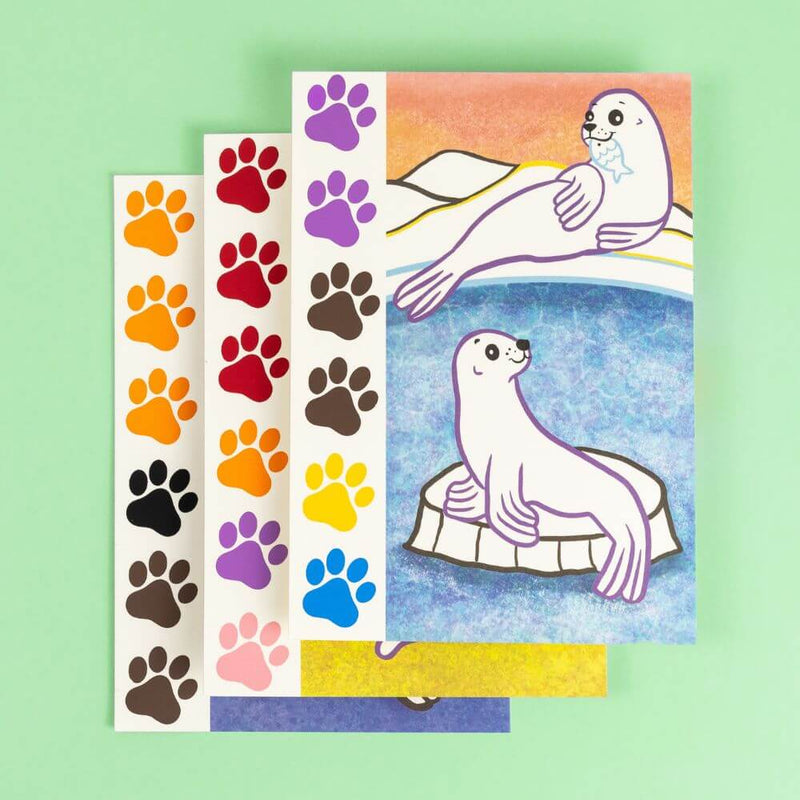 Tiger Tribe Paint-a-Picture Set, Wild Animals-baby_gifts-toy_shop-Mornington_Peninsula-Australia