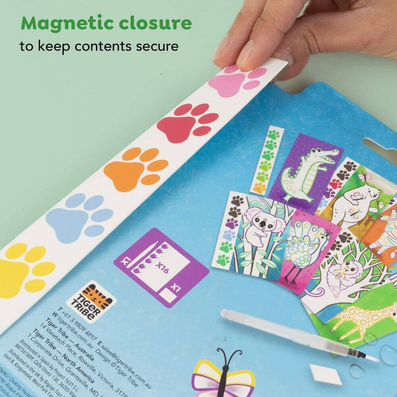 Tiger Tribe Paint-a-Picture Set, Wild Animals-baby_gifts-toy_shop-Mornington_Peninsula-Australia