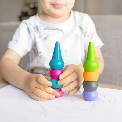Tiger Tribe Stackable Crayons - Candy Colours