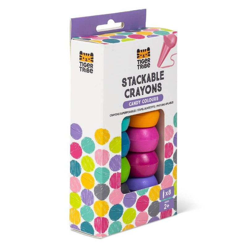Tiger Tribe Stackable Crayons - Candy Colours
