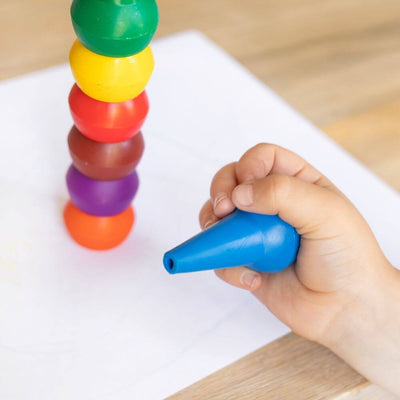 Tiger Tribe Stackable Crayons - Retro Rainbow