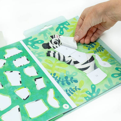 Tiger Tribe Sticker by Numbers - Animals-baby_gifts-toy_shop-Mornington_Peninsula-Australia