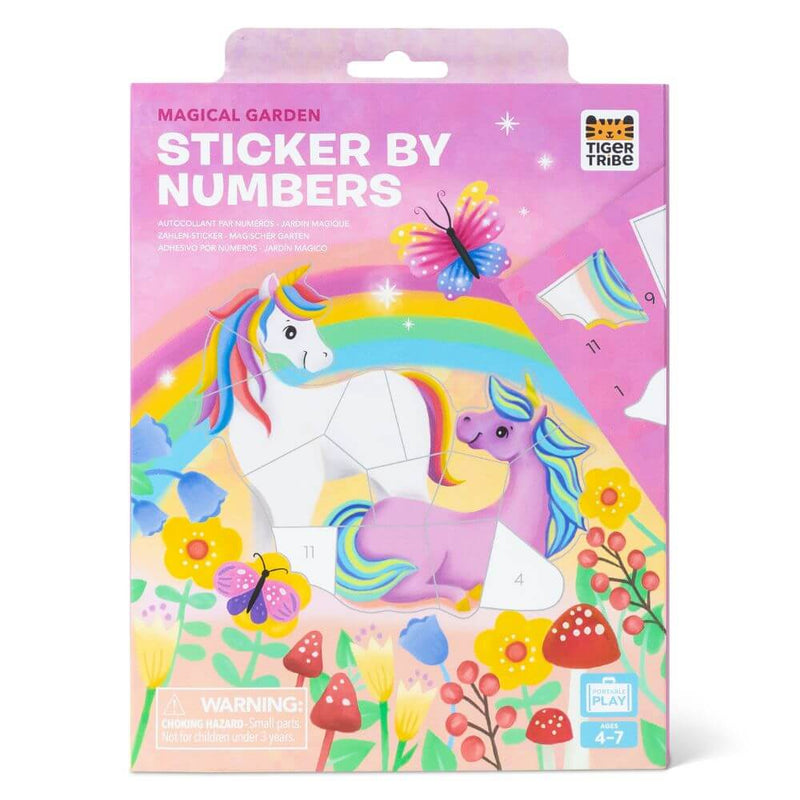 Tiger Tribe Sticker by Numbers - Magical Garden-baby_gifts-toy_shop-Mornington_Peninsula-Australia