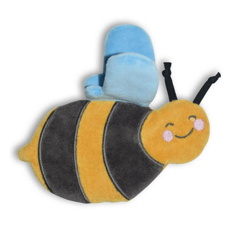 Tikiri Bee Scrunchie Toy-baby_gifts-toy_shop-Mornington_Peninsula-Australia