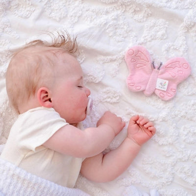 Tikiri Butterfly Scrunchie Toy-baby_gifts-toy_shop-Mornington_Peninsula-Australia