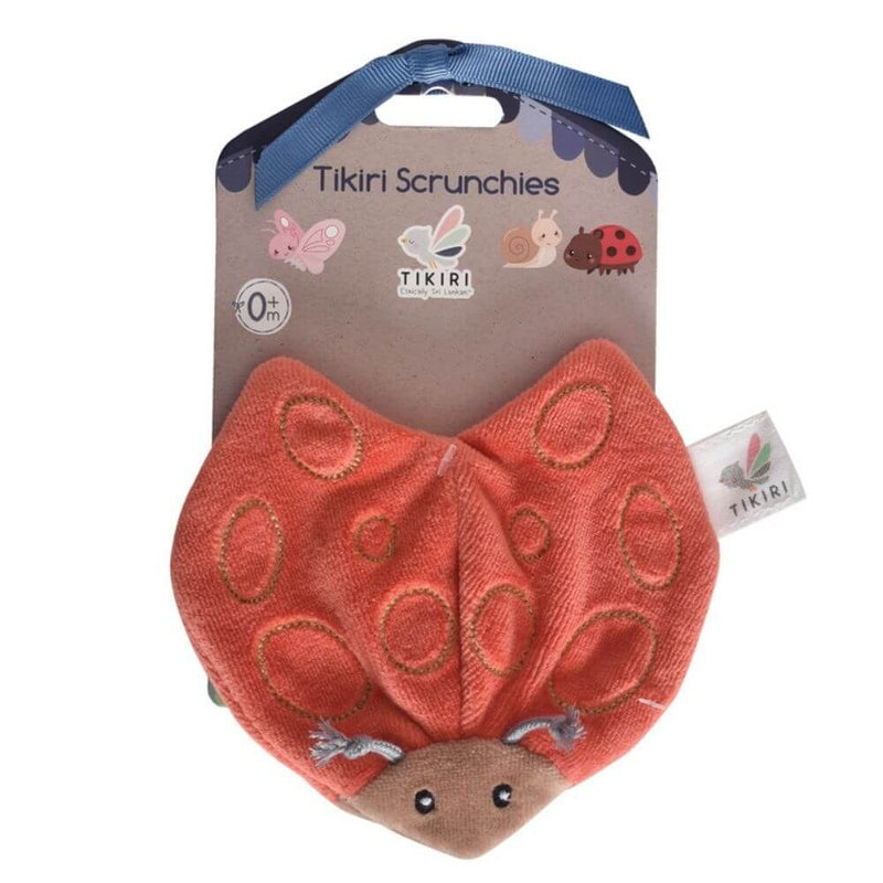 Tikiri Ladybug Scrunchie Toy-baby_gifts-toy_shop-Mornington_Peninsula-Australia