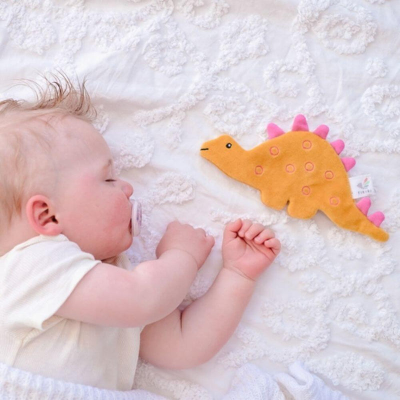 Tikiri Stegosaurus Scrunchie Toy-baby_gifts-toy_shop-Mornington_Peninsula-Australia