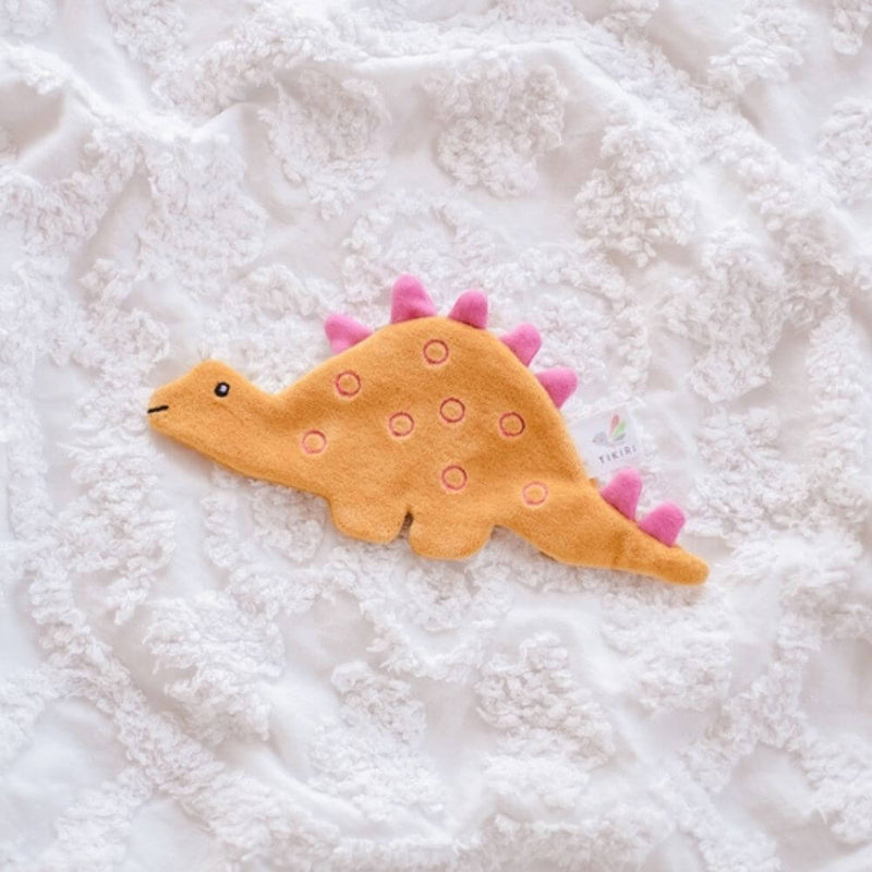 Tikiri Stegosaurus Scrunchie Toy-baby_gifts-toy_shop-Mornington_Peninsula-Australia