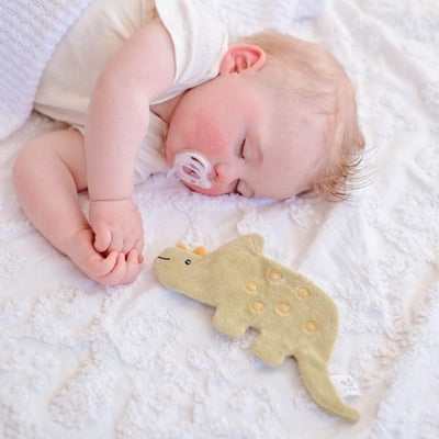 Tikiri Triceratops Scrunchie Toy-baby_gifts-toy_shop-Mornington_Peninsula-Australia