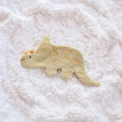 Tikiri Triceratops Scrunchie Toy-baby_gifts-toy_shop-Mornington_Peninsula-Australia