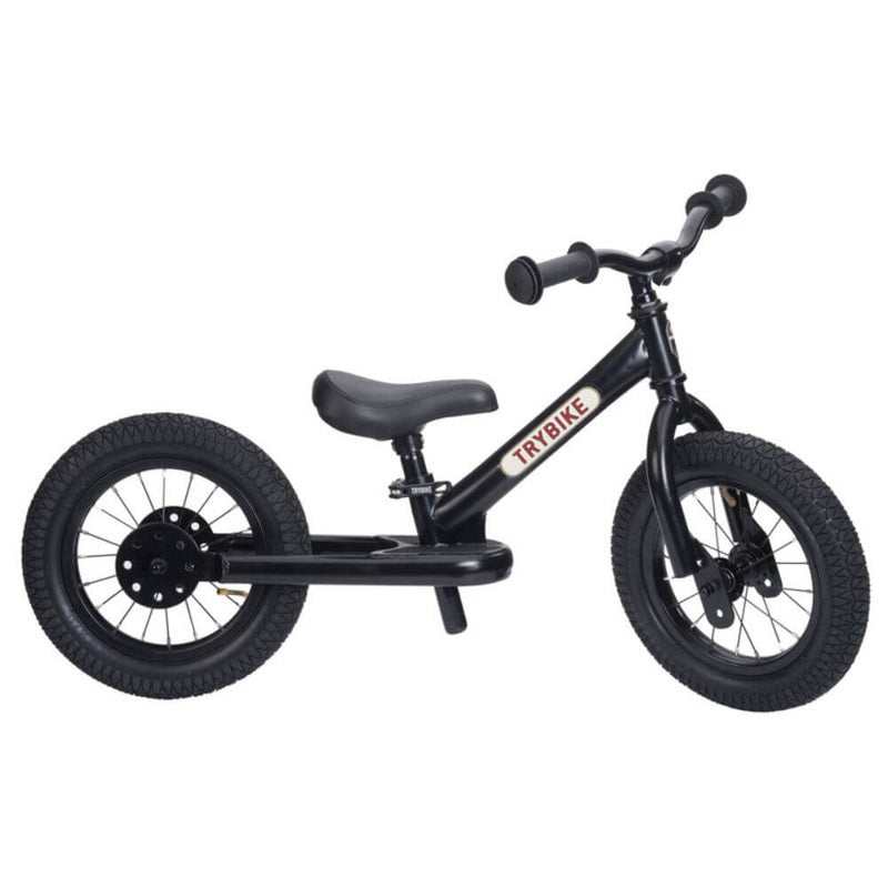 Trybike Black Steel Tricycle with Black Seat-baby_gifts-Toy_shop-Mornington_Peninsula