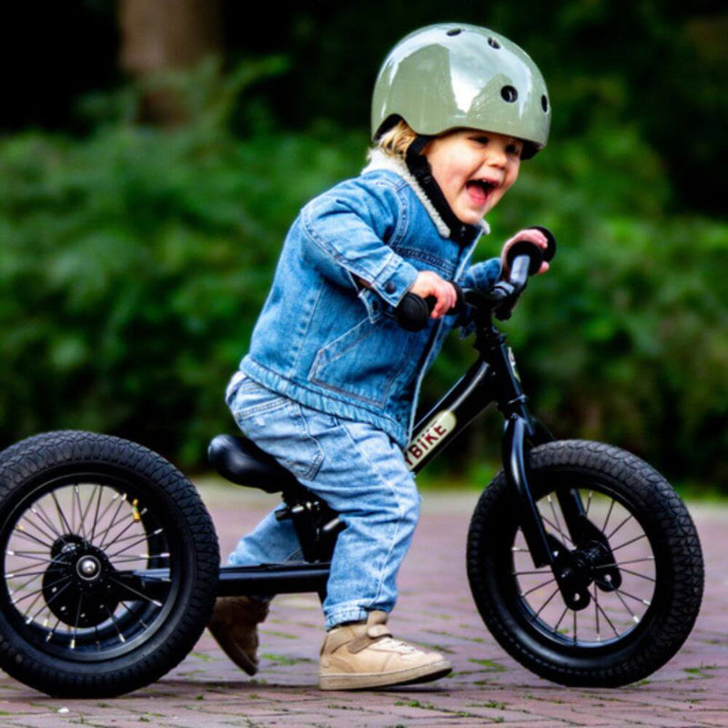 Trybike Black Steel Tricycle with Black Seat-baby_gifts-Toy_shop-Mornington_Peninsula