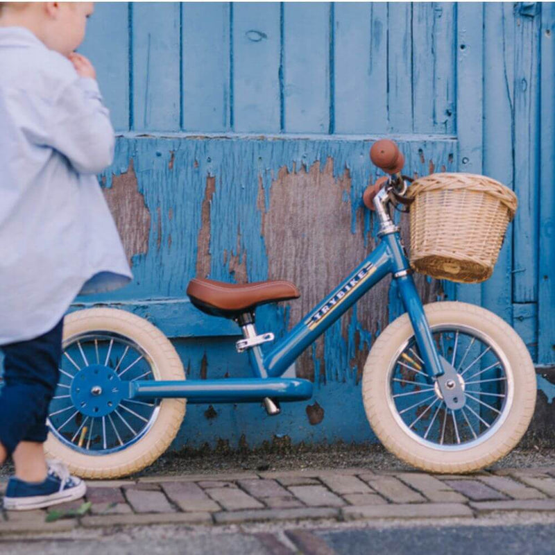 Trybike Blue Tricycle with Cream Tyres-baby_gifts-Toy_shop-Mornington_Peninsula