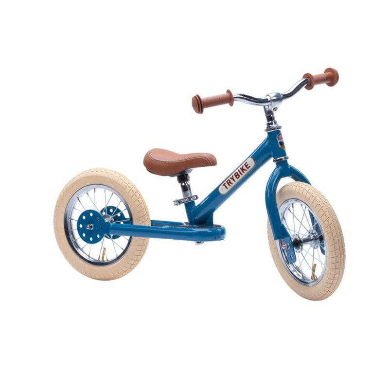 Trybike Blue Tricycle with Cream Tyres-baby_gifts-Toy_shop-Mornington_Peninsula