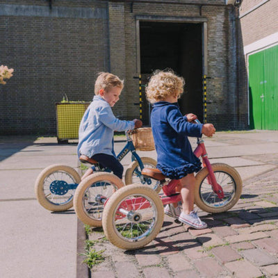 Trybike Blue Tricycle with Cream Tyres-baby_gifts-Toy_shop-Mornington_Peninsula