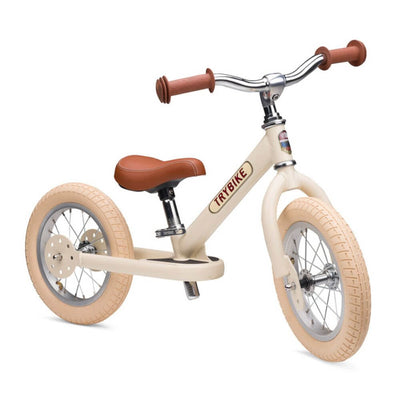 Trybike Cream Tricycle with Brown Seat-baby_gifts-Toy_shop-Mornington_Peninsula